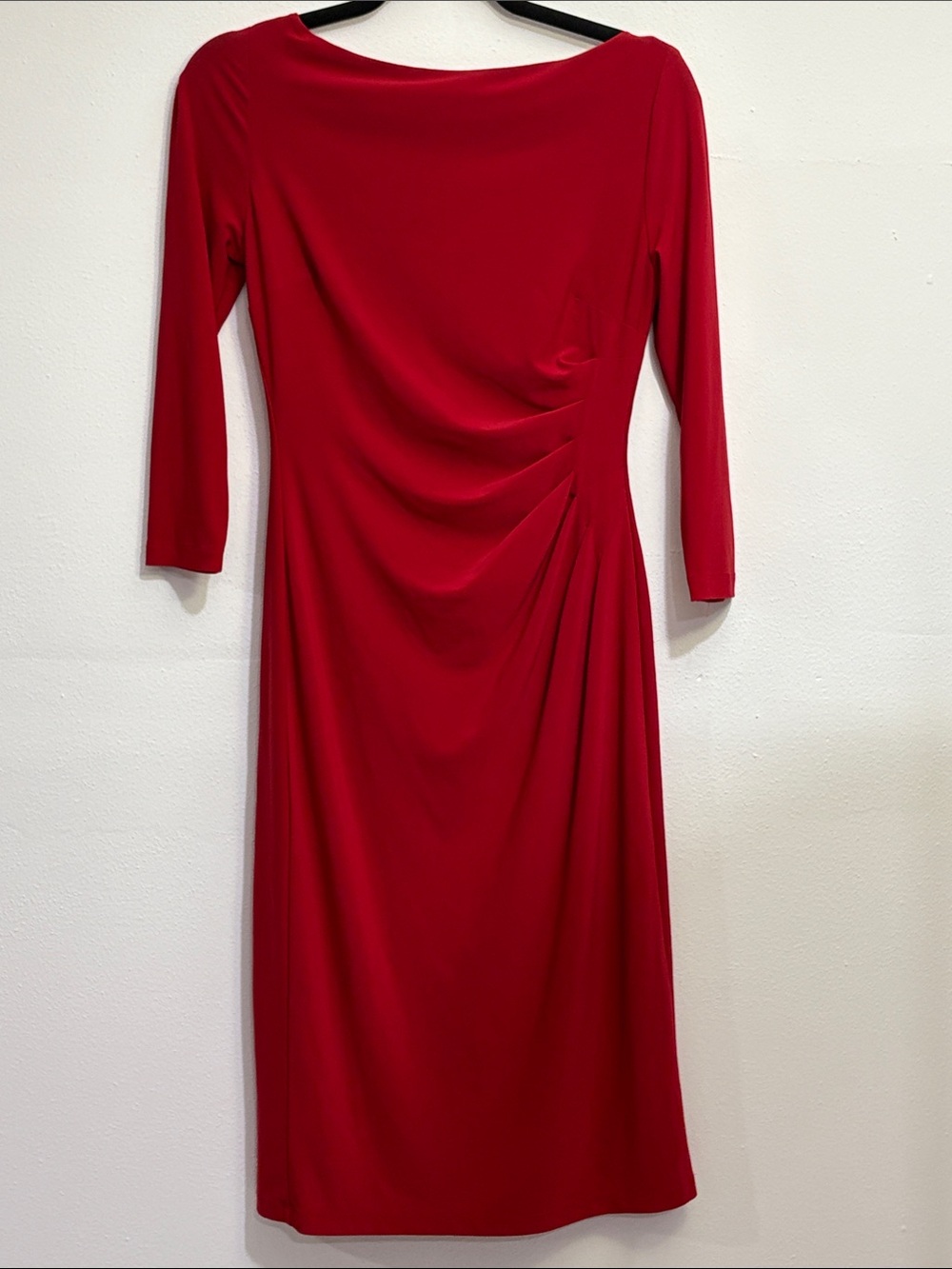 American Living Cocktail Midi Red Dress